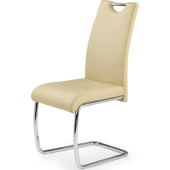 Jídelní židle Židle Halmar, béžová umělá kůže, 1 ks