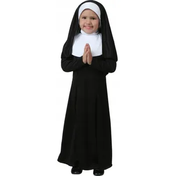 Karnevalový kostým Kostým jeptišky Kraszek vel. 12 0-130