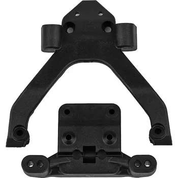 RC náhradní díl Associated B6.4 Přední horní deska a držák kulového čepu, šikmá