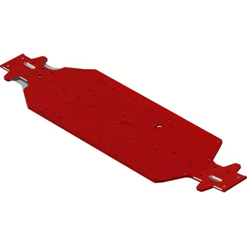 RC náhradní díl Arrma šasi hliníkové 510mm CNC 7075 T6