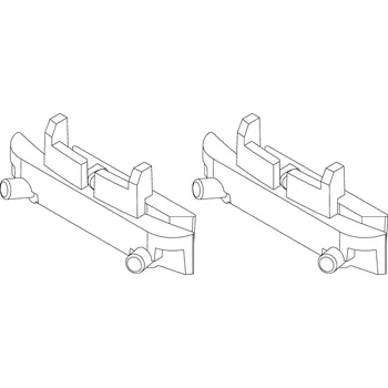 RC náhradní díl Turbo Racing držák předních světel C61 2ks