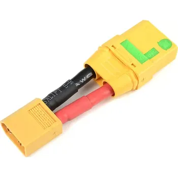 RC náhradní díl Revtec Konverzní kabel XT-60 přístroj - XT-90 Anti-Spark baterie 12AWG