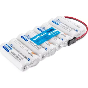 RC model Kavan 9.6V 2000AA Sanyo ENELOOP TX-JR 8čl. vysílačové