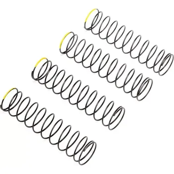 RC náhradní díl Losi pružina tlumičů měkká, žlutá (4): Mini LMT