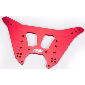 RC náhradní díl Arrma věž tlumičů zadní M CNC 7075 T6 hliník, červená