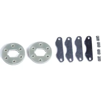 RC náhradní díl GM RACING Brzdící kotouže a obložení