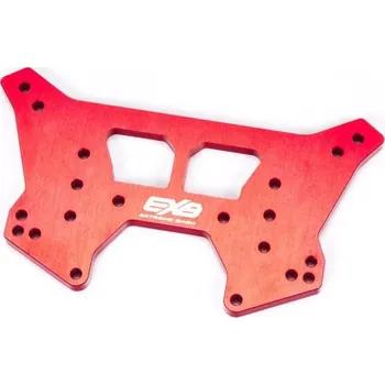 RC náhradní díl Arrma věž tlumičů zadní RS CNC 7075 T6 hliník, červená