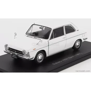 autíčko Edicola Subaru 1000 Sport 1967 1:24 Bílá