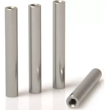 RC náhradní díl LRP Electronic Hliníkové sloupky, šedé, 4 ks.