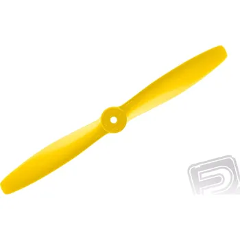 RC náhradní díl Kavan Nylon vrtule žlutá 8x4 (20x10 cm), 1 ks.