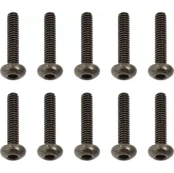 RC náhradní díl Associated Šrouby, M2x10mm s půlkulatou imbusouvou hlavou
