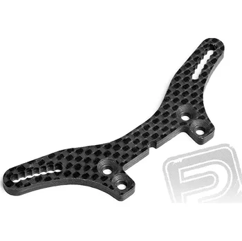 RC náhradní díl HPI Přední uhlíkový držák/parohy tlumičů