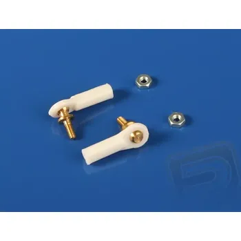 RC náhradní díl MPJet 2406 Kulový čep M2 krátký 2ks