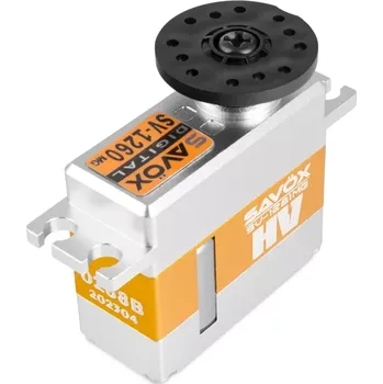RC model SAVOX SV-1260MG HiVolt digitální servo (12kg-0,055s/60°)