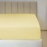 Prostěradlo jersey č.4 sv.žlutá 220x220