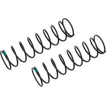 RC náhradní díl Associated Pružiny zadních olejových tlumičů 13mm, zelené, 2.20lb/in, L72, 9.75T, 1.2D, 2 ks.