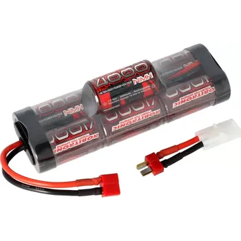 RC náhradní díl Robitronic NiMH baterie 8.4V 4000mAh vysoká Deans / Tamiya