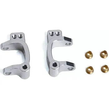 RC náhradní díl GM RACING Přední hliníkové držáky rízení, 2 ks.