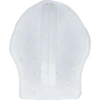 Zip Jezdec bez aretace do spirálového zipu bez přívěsku 3 mm - bílá