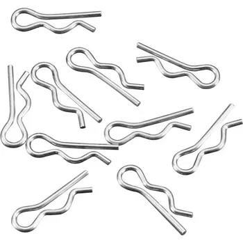 RC náhradní díl Arrma sponky karosérie 6mm černé (10)