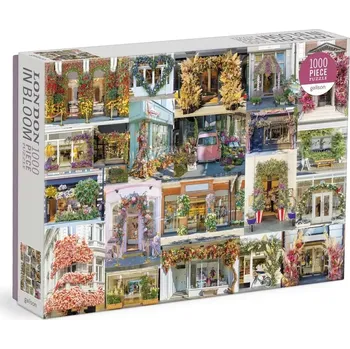 Puzzle Galison Puzzle Kvetoucí Londýn 1000 dílků Poškozený obal