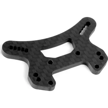 RC náhradní díl SWORKz uhlíkové PRO přední parohy/držáky olejových tlumičů, úzké, 1 ks.