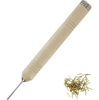 Hřebík Shesto Modelcraft zatloukač hřebíků, mosazné hřebíky 0.5x10mm (100ks)