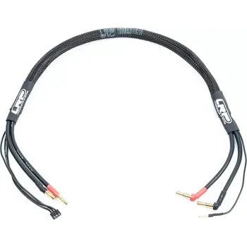 RC náhradní díl LRP Electronic Nabíjecí kabel 60cm 2S LiPo HARDCASE z G4 na P4/5 včetně balančního konekt. EHR