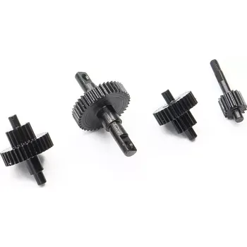 RC náhradní díl HOBBYTECH CRX18 - sada ocelových ozubených koleček HD převodovky, 1+1+1+1 ks.
