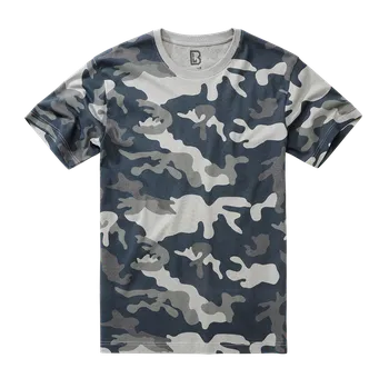 Pánské tričko Pánské triko BRANDIT 4200 GREY CAMO S
