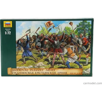 Volný čas Zvezda Accessories Medieval Peasant Army 1500 1:72 /