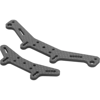 RC náhradní díl CARTEN uhlíkové držáky/parohy olejových tlumičů, P/Z, 1+1 ks.