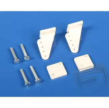 RC náhradní díl MPJet 2210 Páka malá krátká otvor průměr 1mm, bílá