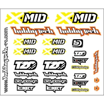 HOBBYTECH Xmid buggy samolepky