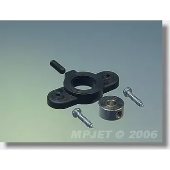 RC náhradní díl MPJet 2654 Držák krytu kola pr.6mm Černý 2 ks