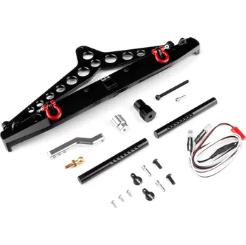 RC náhradní díl Yeah Racing Kovový zadní nárazník pro SCX10 / TRX-4 / Venture