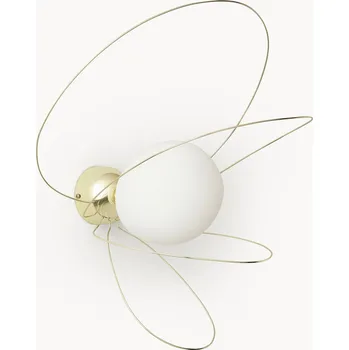 Nástěnné svítidlo Nástěnná lampa Westwing Dela zlatá