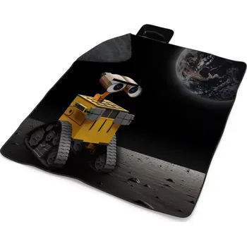 deka Sablio Plážová deka Wall-E robot Měsíc: 200x140 cm