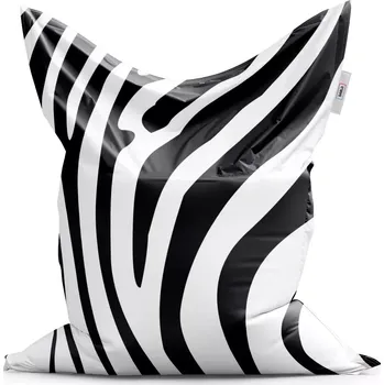 Sedací pytel Sablio Sedací vak Classic Vzor zebry - 200x140 cm