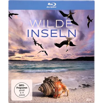 Blu-ray film Wildest Islands Season 1 Blu-ray disk