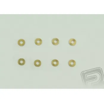 RC náhradní díl GM RACING Podložky 2,5x5,5x0,5 mm (8 ks.)