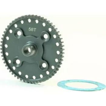 RC náhradní díl SWORKz HET ocelové hlavní ozubené kolo MODUL 0,8, 58 zubů, 1 ks.