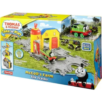 Mattel Tomášek a přátelé přenosná herní sada Percy na farmě, Fisher Price DGJ74