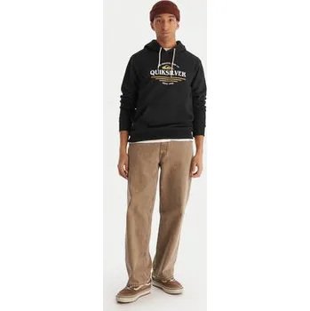 Pánská mikina Quiksilver Mikina Screen Fleece Classic EQYFT05137 Černá Regular Fit M