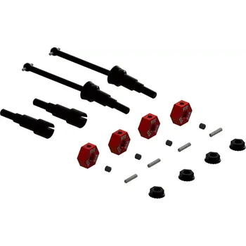 RC náhradní díl Arrma hřídel kovová, unašeč šestihranný B (4): Grom