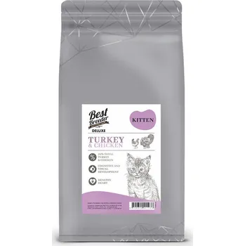 Krmivo pro kočku Best Breeder DELUXE Cat Turkey & Chicken Kitten balení 5 kg Balení: 5 kg