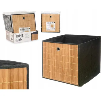 Úložný box Textilní KRABIČKA KOŠ ORGANIZÉR 32 x 32 x 32 cm - do SKŘÍNĚ ŠATNÍKU