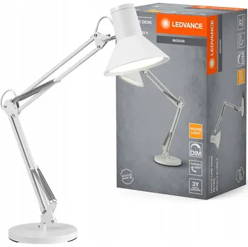 Lampička Ledvance LED stolní lampička klasická DESK RETRO 9W 3000K stmívatelná bílá (WT)