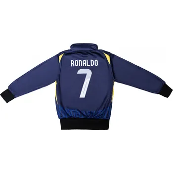 Chlapecká mikina Fotbalová mikina Al-Nassr FC Ronaldo 7 modrá Velikost: 152