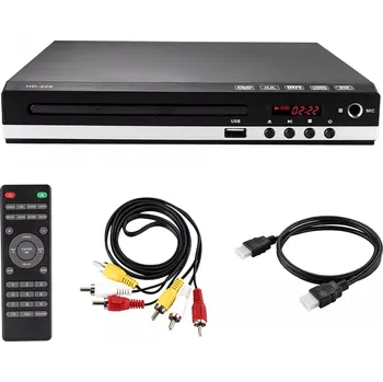 DVD PŘEHRÁVAČ 1080P PAL/NTSC S HDMI/AV VÝSTUPEM, MINI